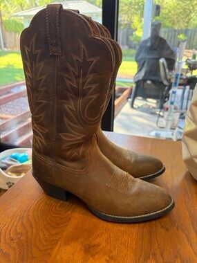 Ariat Leather Western Boots size 7